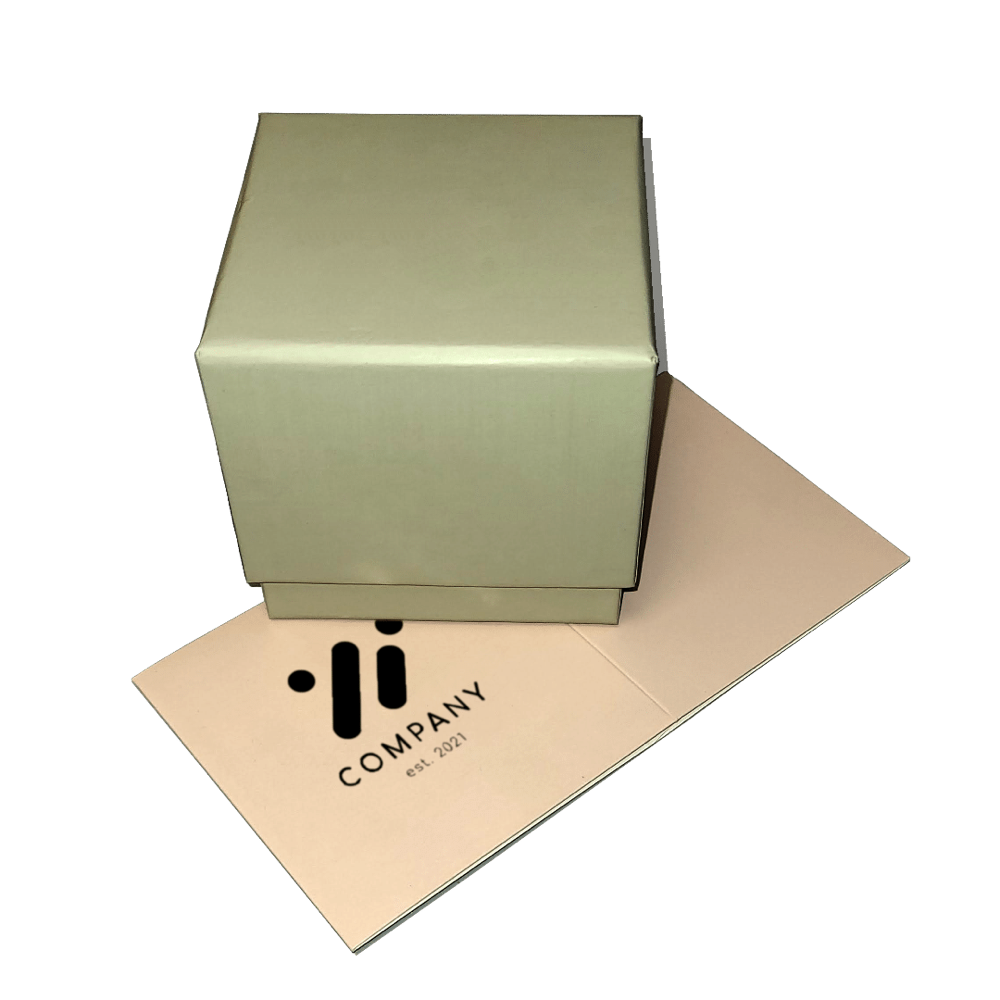 Custom ring box with wrap
