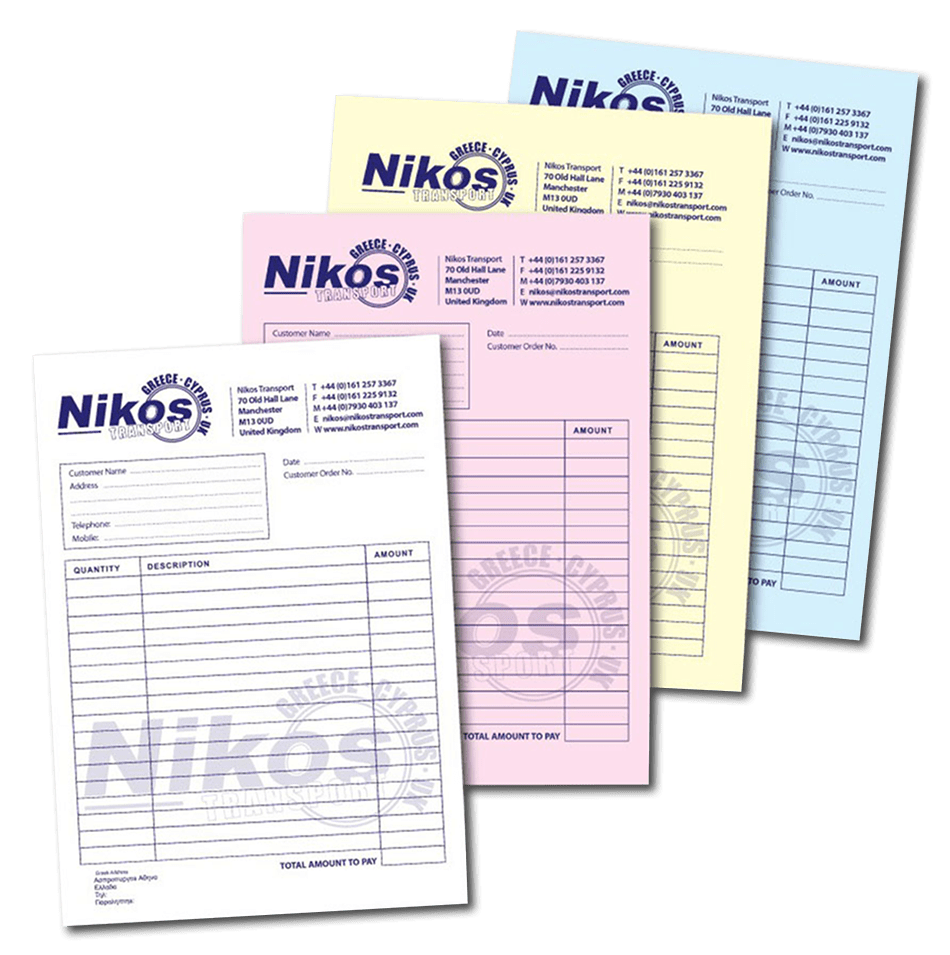 4-part-ncr-invoice-pads uk