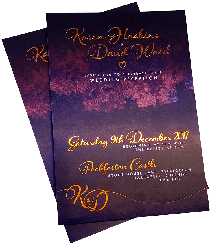 gold-foil-printed-wedding-stationery uk