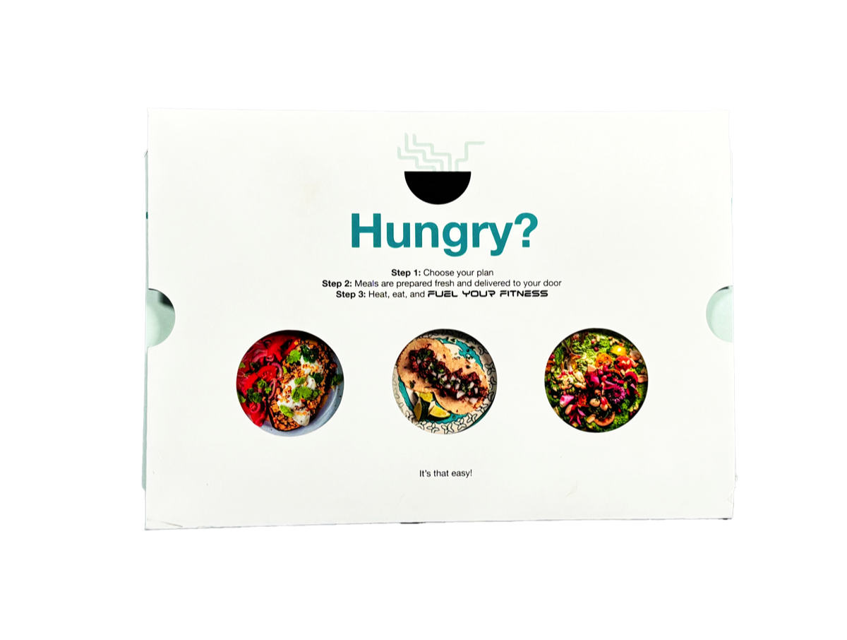 Sliding mailer for food or retail promotional and subcription services
