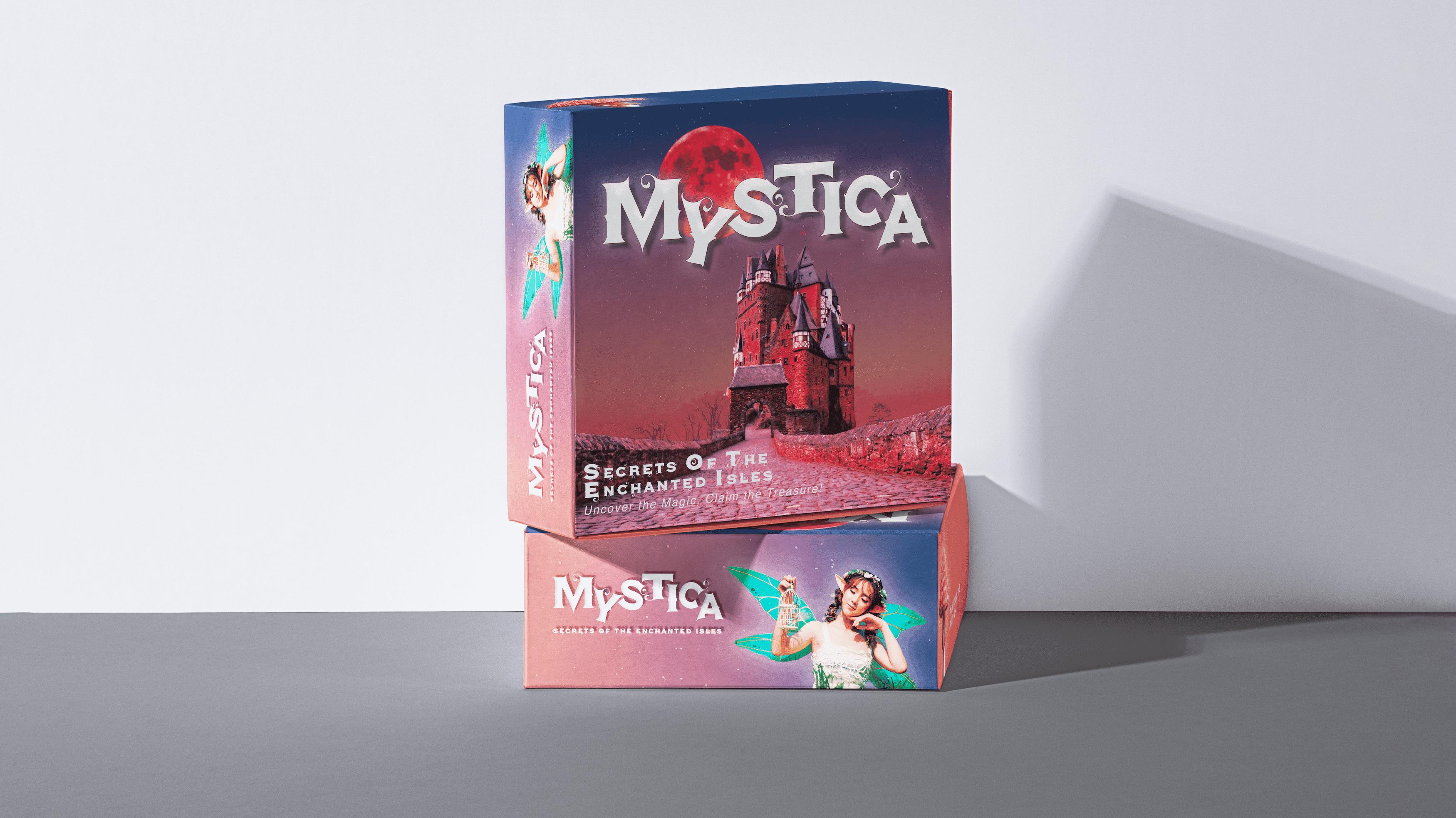 Mystica custom printed packaging Fineprint Nottingham